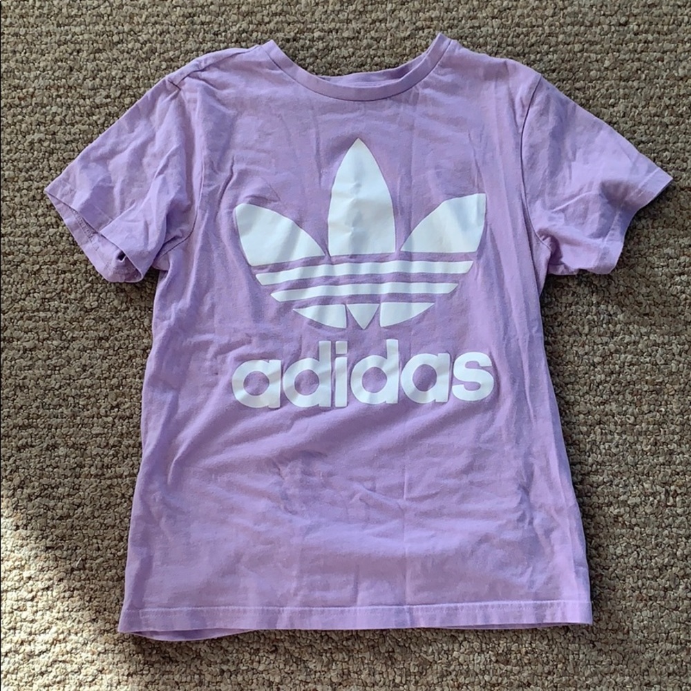 adidas purple shirt